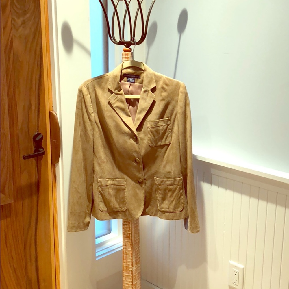 Ralph Lauren women’s suede blazer